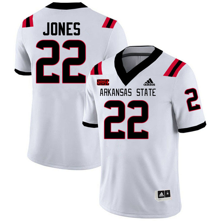 Jayden Jones Arkansas State Jersey,Arkansas State Red Wolves Football Uniforms,Jersey-White